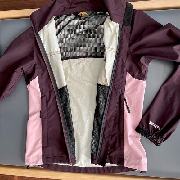 GoLite Windstopper Jacket Womens Burgundy Pink - Picture 5 of 10